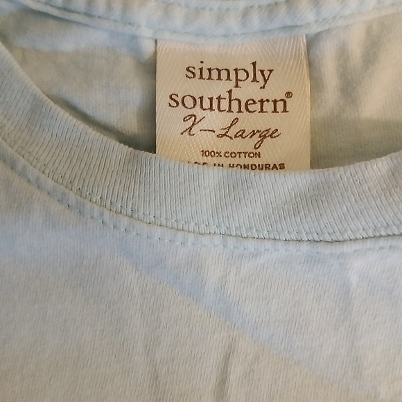 Simply Southern Volleyball Vibes Only Shirt Women's XL - Picture 2 of 4